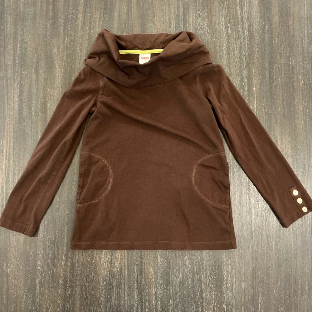 Gymboree Girls Brown Long Sleeve Top 7